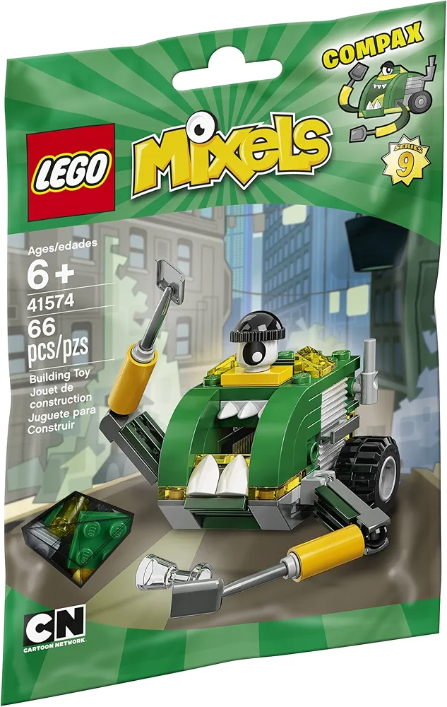 LEGO Mixels 41574 Compax Building Kit (66 Piece)