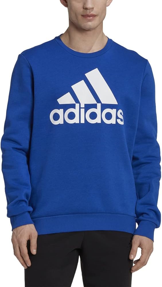 adidas Men's Essentials Big Logo Fleece Sweatshirt