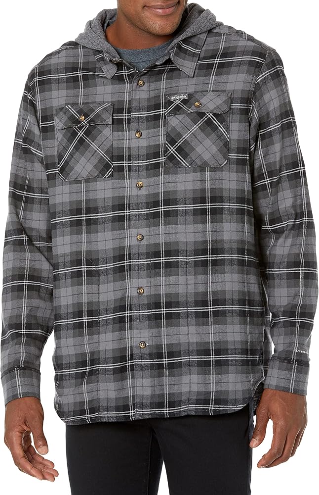 Columbia Men's Flare Gun Stretch Flannel Hoodie